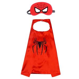 Conjunto Mascarilha e Capa Homem Aranha, Criança
