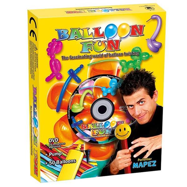 Conjunto Modelagem de Balões com DVD
