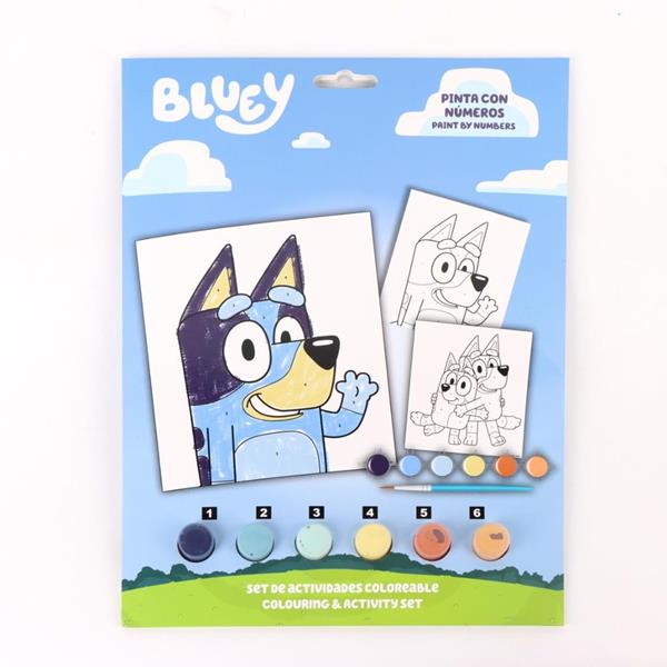Conjunto para Colorir Bluey
