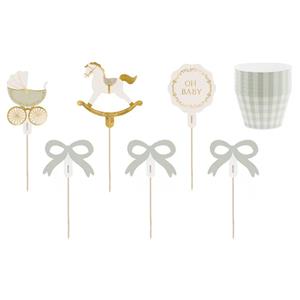 Conjunto Toppers e Formas Oh Baby