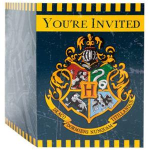 Convites Harry Potter, 8 unid.