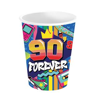 Copos Anos 90 Forever, 6 unid.