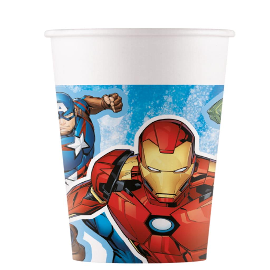 Copos Avengers Evergreen, 8 unid. Copos Avengers Evergreen, 8 unid.