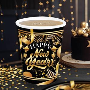 Copos Happy New Year Glamour, 6 unid. Copos Happy New Year Glamour, 6 unid.