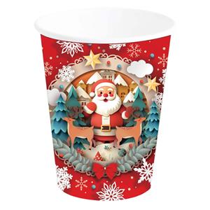 Copos Pai Natal Amoroso, 6 unid.