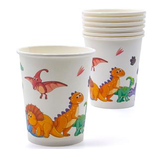Copos Reino dos Dinossauros, 10 unid.