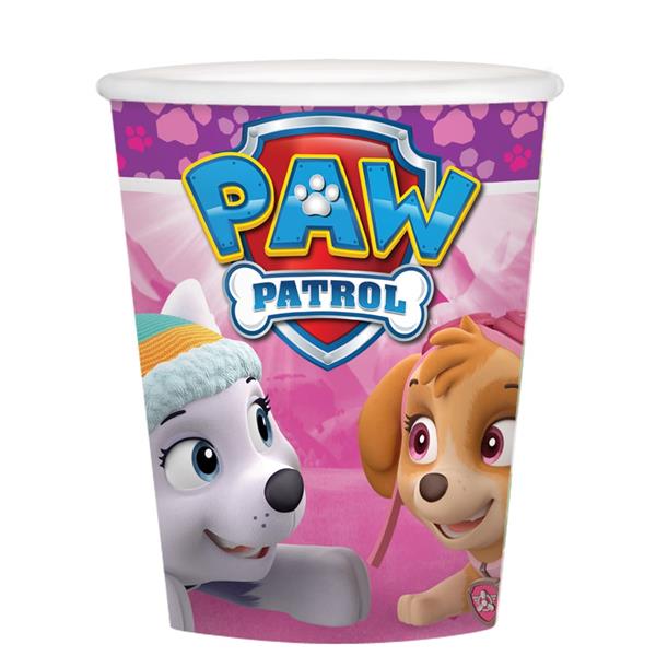 Copos Skye e Rocky Patrulha Pata, 8 unid.
