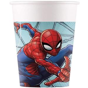 Copos Spiderman, 8 unid.