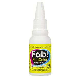 Corante Fab NeoColor Amarelo, 25 gr.