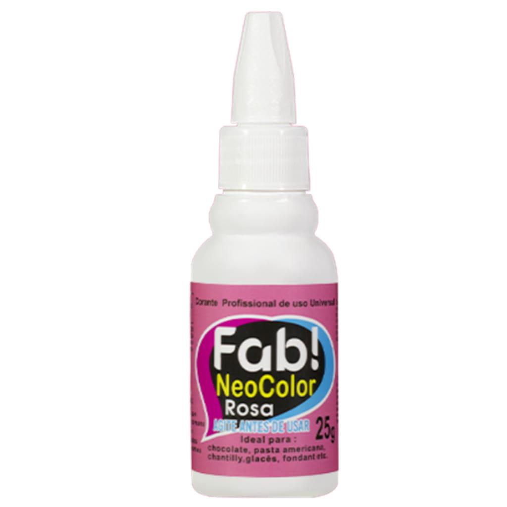 Corante Fab NeoColor Rosa, 25 gr.