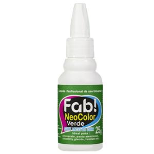 Corante Fab NeoColor Verde, 25 gr.