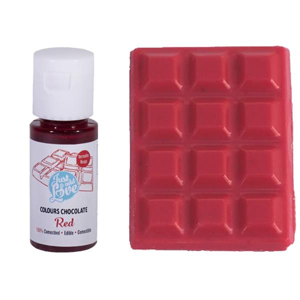 Corante Vermelho para Chocolate, 25 ml