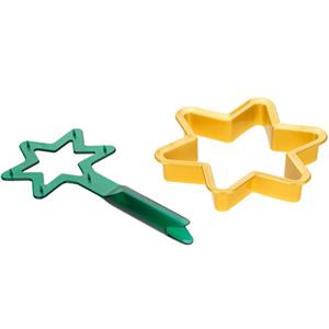 Cortador Estrela de Natal com Suporte, Tescoma