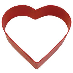 Cortador para Bolachas Forma Coração, 8 cm