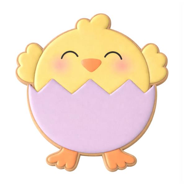 Cortador para Bolachas Pintainho da Páscoa no Ovo