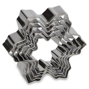 Cortadores Flocos de Neve, 5 unid.