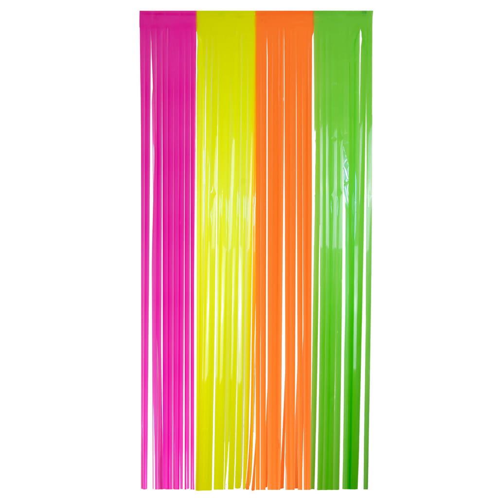 Cortina Multicolor Neon, 2 x 1 mt