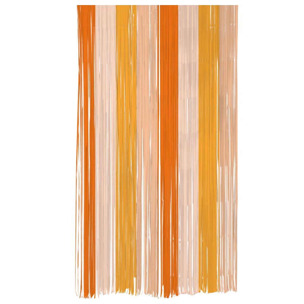 Cortina Tons Pêssego, 2 x 1 mt