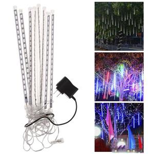Cortina Tubos LED Pingo de Gelo Branco Frio, 80 cm