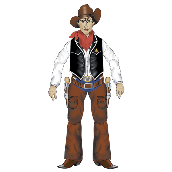 Cowboy Articulado, 140cm