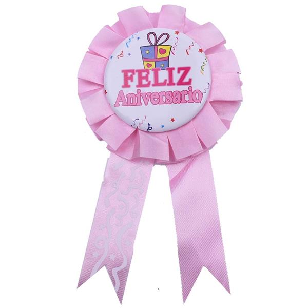 Crachá Feliz Aniversário