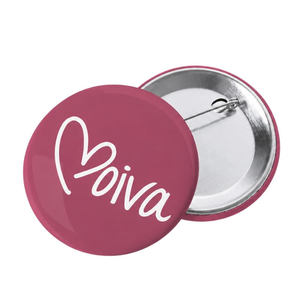 Crachá Noiva Rosa