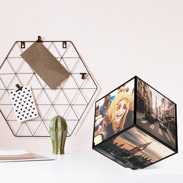 Cubo Giratório para Fotografias