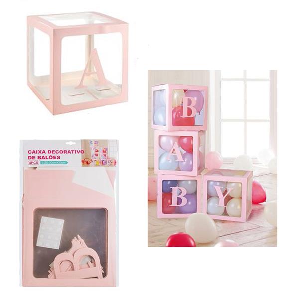 Cubos Baby Rosa