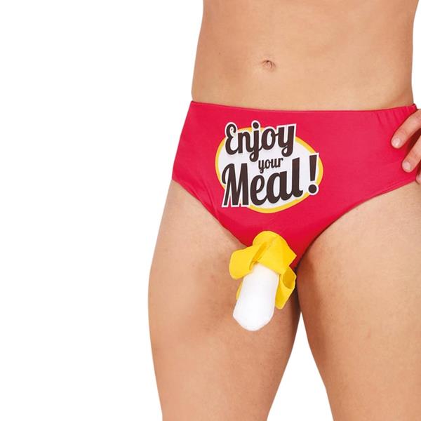 Cuecas com Banana Enjoy Your Meal