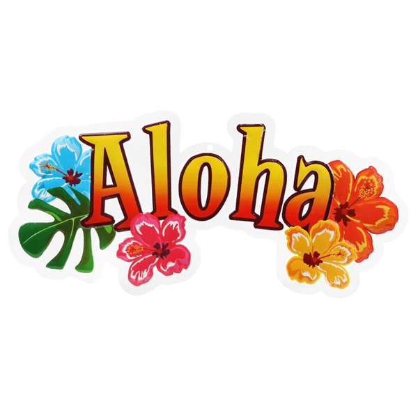 Decoração Aloha Tropical