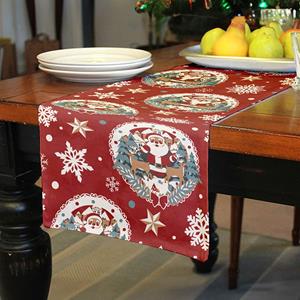 Decoração de Mesa Pai Natal Simpático