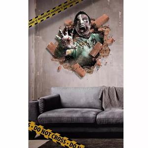 Decoração Parede Zombie Assustador