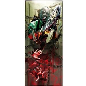 Decoração Porta Assassino com Serra Elétrica