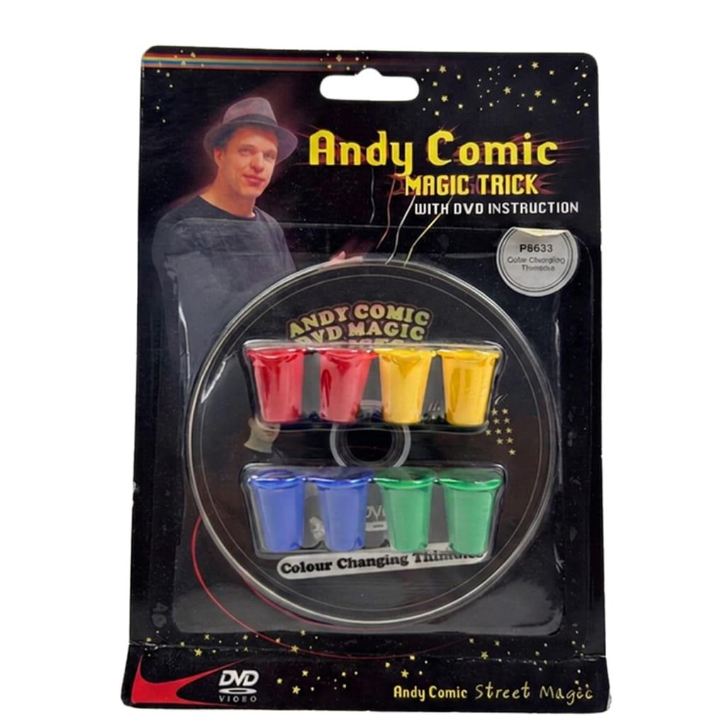 Dedais mudam cor Andy comic