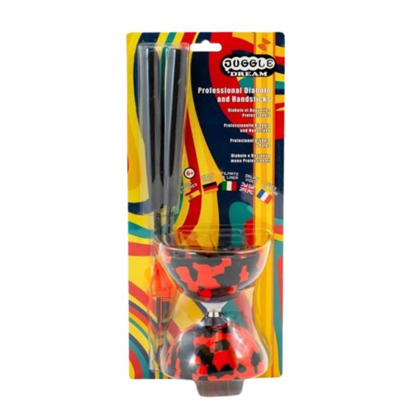 Diabolo Dream Jester com Sticks Super Glass