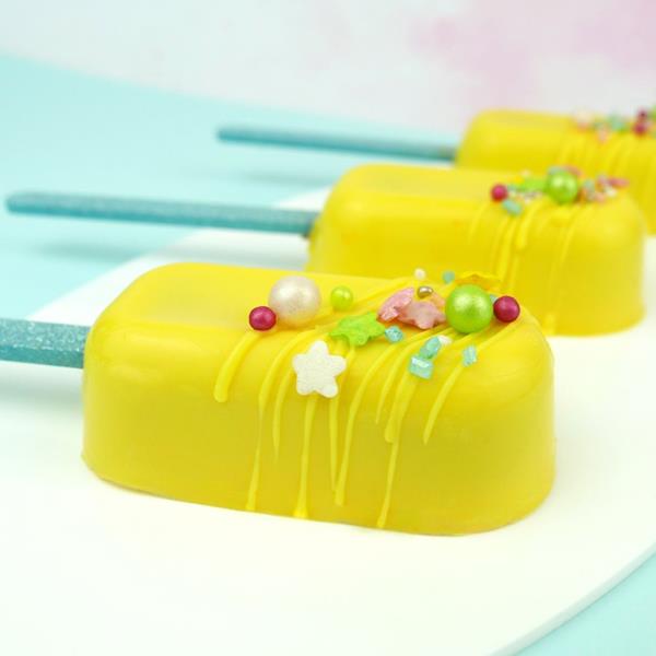 Dipping Chocolate Amarelo, 200 gr.