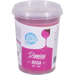 Dipping Chocolate Rosa Pronto a Usar, 200 gr.
