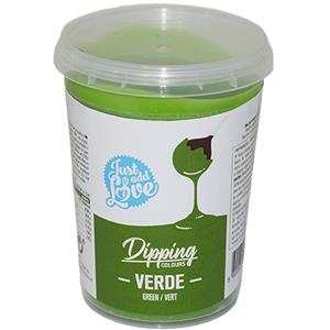 Dipping Chocolate Verde, 200 gr.