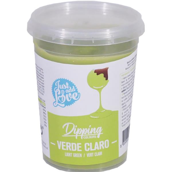 Dipping Chocolate Verde Claro, 200 gr.