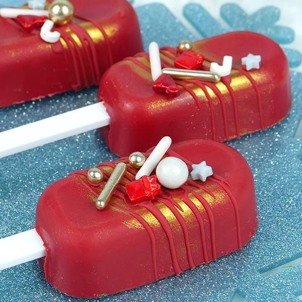 Dipping Chocolate Vermelho, 200 gr.