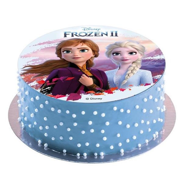 Disco Comestível Frozen II, 20 cm