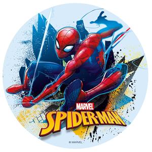 Disco Comestível Spiderman, 16 cm