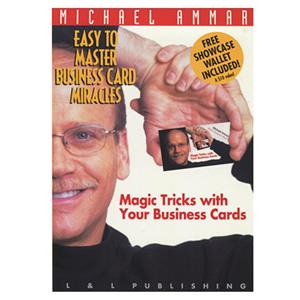 Dvd Truques Cartas Easy To Master Business Card by Michael Ammar