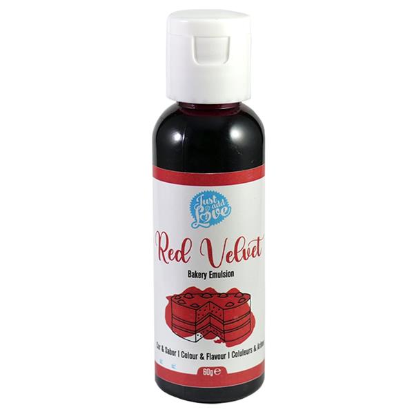 Emulsão Red Velvet, 60 gr.