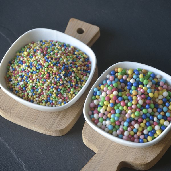 Esferas Crocantes Coloridas, 2 mm, 250 Gr.