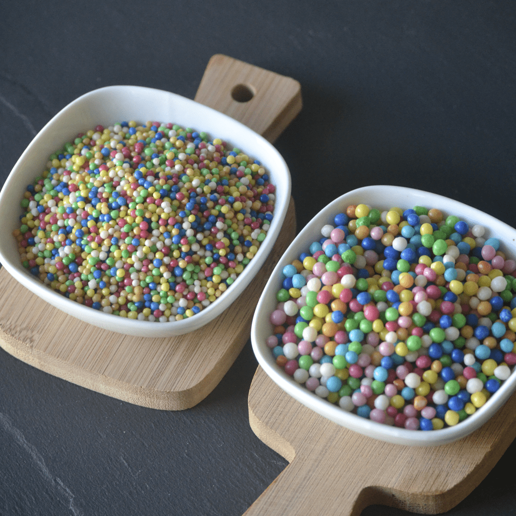 Esferas Crocantes Coloridas, 2 mm, 250 Gr.
