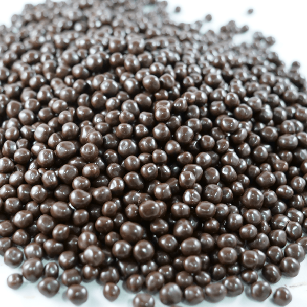 Esferas Crocantes de Chocolate Negro, 4 mm, 250 Gr.