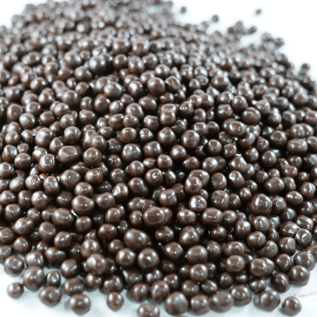 Esferas Crocantes de Chocolate Negro, 4 mm, 250 Gr.