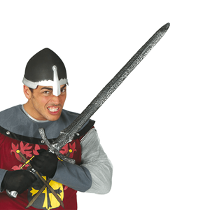 Espada de Cruzado Medieval, 1 mt