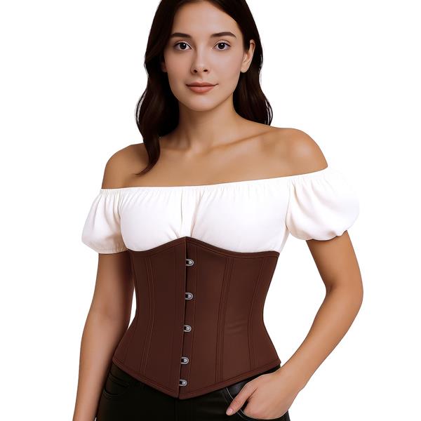 Espartilho Castanho, Adulto